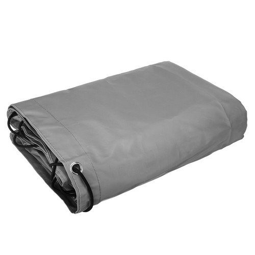 600D Waterproof Trailer Cover 8.2x4.3ft Heavy Duty Windproof Tie Down 250x130x8 - Picture 8 of 9