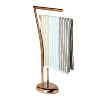 Relaxdays Wimedo Towel Rack, Size: 84 X 26 X 16 Cm Free-standing Towel Stand In Relaxdays Wimedo Towel Rack, Size: 84 X 26 X 16 Cm Free-standing Towel Stand In