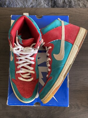 Size 11.5 - Nike SB Dunk High Premium Bloody Gums | eBay