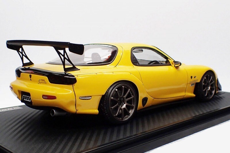 京商 Howsakt 1/43 MAZDA RX-7 Type R 1:43 Kyosho Howsakt Mazda RX-7 Type RZ FD3S 1993 Black 13B