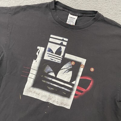 ウェア 90s adidas trefoil logo geometric shirt s-l400.jpg