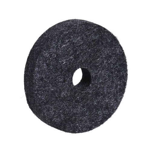 6 x Black Strap Button Felt Washers for guitars and basses # - Picture 2 of 3