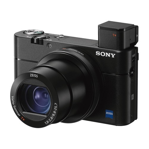 Sony Premium Compact DSC-RX100M5A Advanced Digital 4K Camera Black