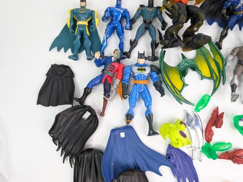 Lot of Vintage Kenner Batman Action Figures - Legends Knight Force Ninjas Cape - Picture 5 of 9