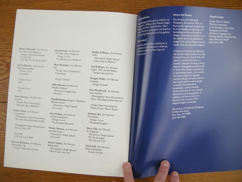 Bradbury Thompson Westvaco Society of Publication Designers Award Program 1986 - Imagen 7 de 8