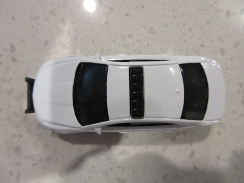 Matchbox Ford Police Interceptor 2010 weiß 1:64 Diecast Spielzeugauto - Bild 4 von 5