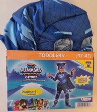 Disguise PJ Masks Catboy Costume 3T 4T Toddler Child Power Heroes Halloween New