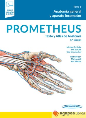 PROMETHEUS:Texto y Atlas Anatom.5Ed.3T + e-book. NUEVO. ENVÍO URGENTE (Librería 