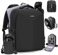 Camera Backpack Hard Shell for DSLR/SLR Waterproof Camera Bag with Laptop Com...