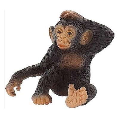 Bullyland Young Chimpanzee Animal Figure 63686 NEW