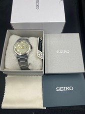 Image of Seiko Selection SBPN069 Solar Men's Watch Off White Dial Date Stainless Steel