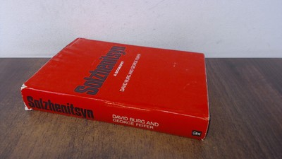 			Solzhenitsyn- 2nd impression, Burg, David, Hodder and Stoughton L		