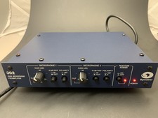 Symetrix 302 Dual Channel Mic Pre Amp With Power Supply