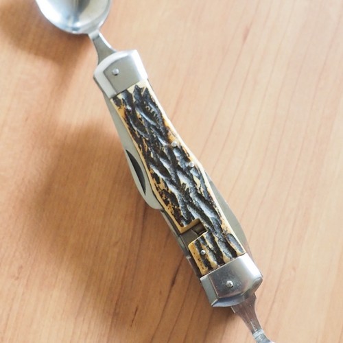SHERPA TOP MARCA KANE-MI ANNI 60 - Multiutensile giapponese vintage con custodia in pelle - Foto 15 di 24