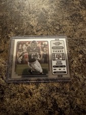 2023 Chronicles Draft - DEVON ACHANE - College Ticket Holo Silver No.23