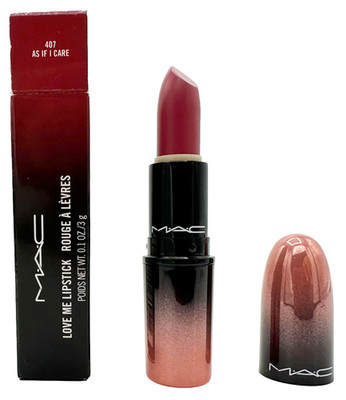 Mac Cosmetics Love Me Lipstick 407 AS IF I CARE Lippenstift