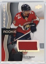 2023-24 Upper Deck Premier Rookies Jersey Justin Sourdif #143 k0q