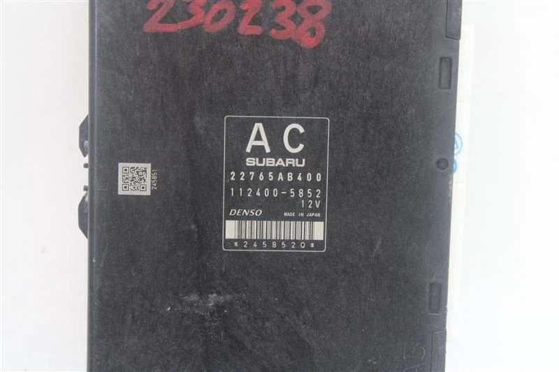 Computadora ECU ECM SUBARU FORESTER 2011 11 2012 12 22765AB400 1289888 Foto 2 de 4