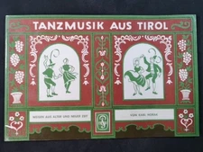 Dance music from Tyrol. sages from old and modern times three and four part set