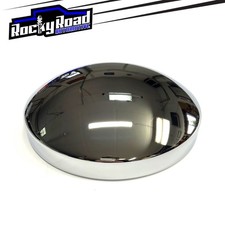 Chrome 9.5 Baby Moon Center Wheel Hub Cap - Universal Classic Push-on Steel Chrome 9.5 Baby Moon Center Wheel Hub Cap - Universal Classic Push-on Steel