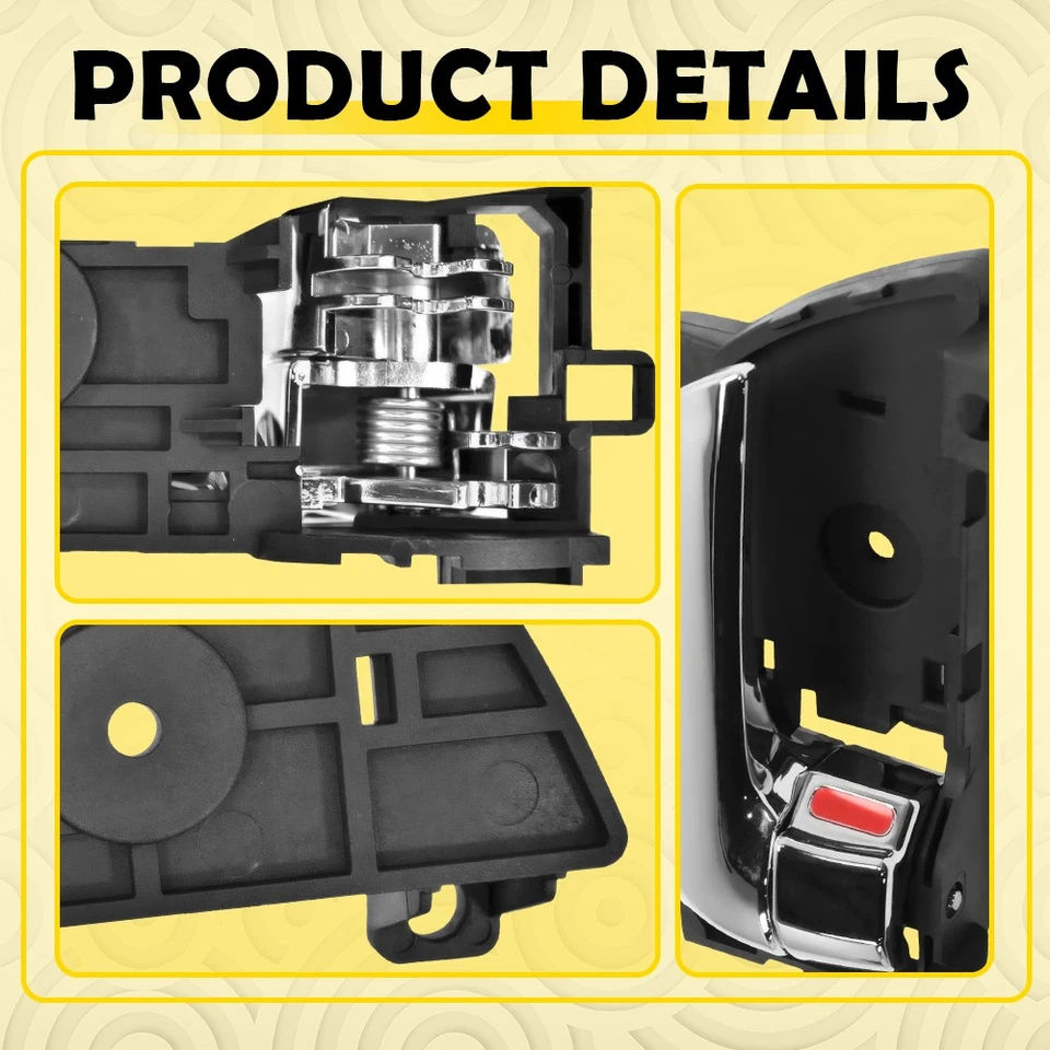 Manija interior de la puerta interior del lado derecho del pasajero para Kia Sorento 2011 2012-2015 Foto 3 de 4