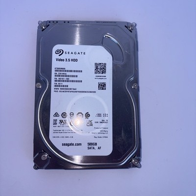 Seagate Video 3.5 HDD ST500VM000 500GB 3.5-Inch SATA Internal Hard Disk Drive