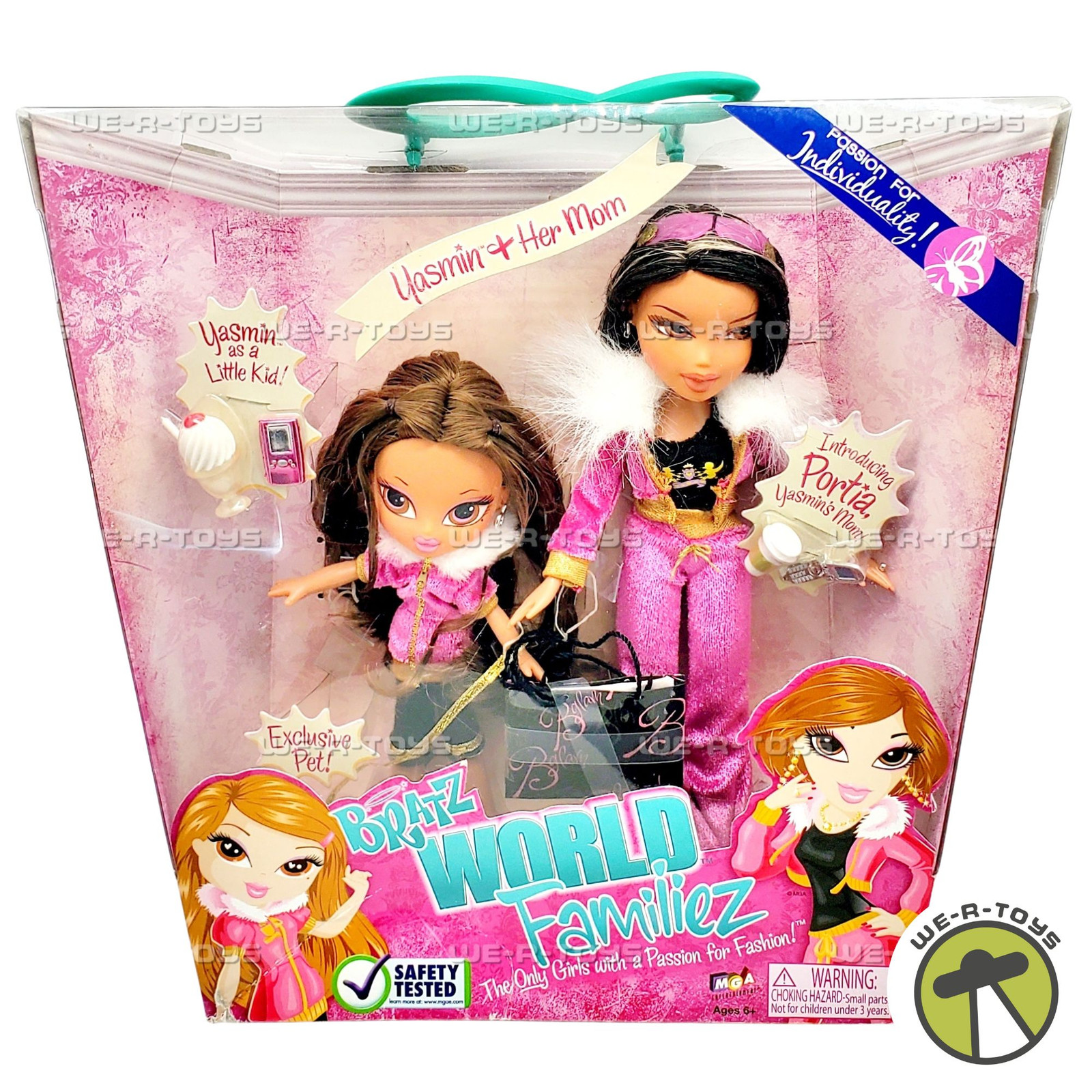 Bratz World Families Yasmin and Portia Dolls MGA Entertainment