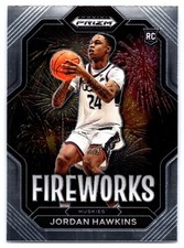 2023 Panini Prizm Draft Picks #5 Jordan Hawkins Fireworks