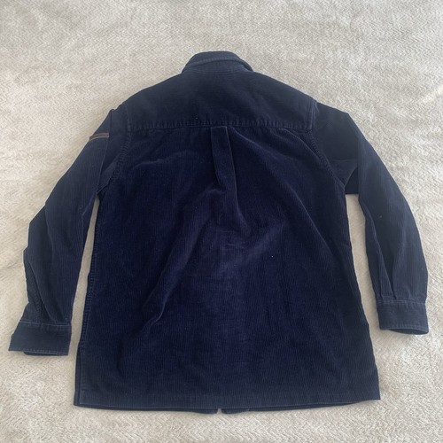 Lauren RALPH LAUREN Petite Small 100% Cotton Navy Blue Corduroy Jacket Womens - Picture 12 of 16