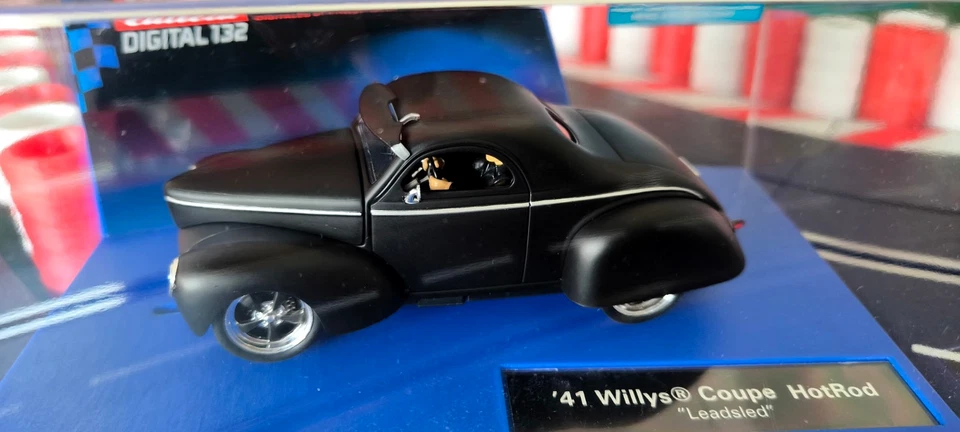 Carrera Digital 132 30423 ´41 Willys Coupe Hot Rod Leadsled NEU in OVP - Bild 2 von 4