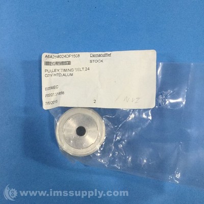 SDP/SI A6A25M024DF1508  Timing Pulley, 24 Groove, Aluminum FNOB