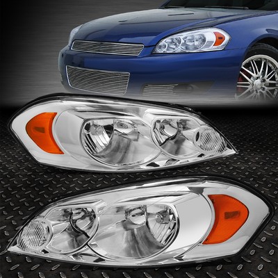 FOR 06-16 CHEVY IMPALA LIMITED CHROME HOUSING AMBER CORNER
