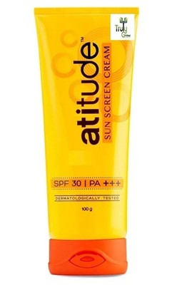 Truly Grow Attitude Sunscreen Cream For All Skin Types 100g
