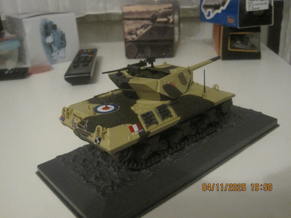 Altaya 1 : 43 U.S. Panzer M10 GMC Wolverine 7. Anti Tank Rgt. Italien Aug.1944 - Bild 4 von 4