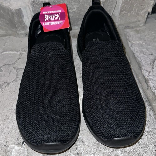 New Skechers Wide-Fit GO Walk 5 Joy Sensational Day Shoes Sneakers 10 W 124187W - Picture 7 of 9