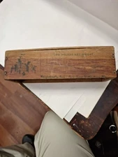 Vintage Original Pauly Cheese Company American Cheese Wood Box B4 Windsor
