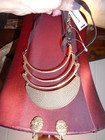 LUCKY BRAND PRETTY GOLDTONE DOTTED-LINK NECKLACE/COYOTE BROOCH/EARRINGS — photo 7