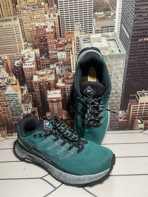 Merrell FloatPro Moab Flight Vibram Marine Blue Lace-Up Sneaker Women's Size 10