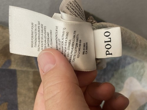 Polo Ralph Lauren Classic Fit Men’s “Polo 1992” Camo Orange T Shirt Size L*holes - Picture 9 of 11
