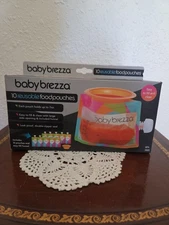 New Baby Brezza Reusable Baby Food Storage Pouches, 10 Pack 7oz -