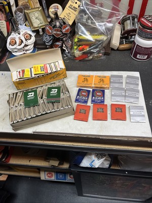 Lot of Vintage Railroad RR Matches Zephyr Wabash Rock Island Frisco Rio BN Lot89