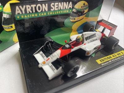 Ayrton Senna Minichamps McLaren MP4/5 Honda V10 model F1 car 1989