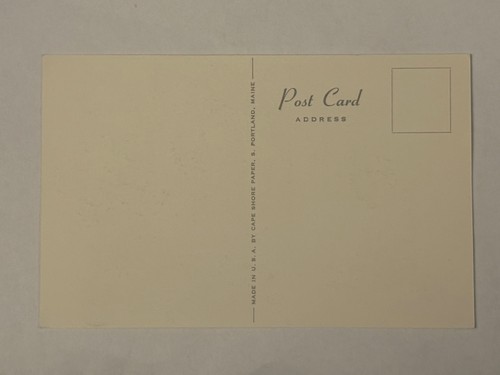 Antiques Shop Unused Postcard Cape Shore Paper Portland Maine ME - Picture 2 of 3