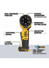 DeWalt DCE710B 20V MAX Pipe Deburring Tool (TOOL ONLY NO RETAIL BOX)