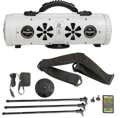 Bazooka G3 Party Bar MINI Bluetooth Speaker Waterproof 450W Max Soundbar White