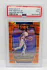KEN GRIFFEY JR. PSA 9 2022 PANINI SELECT #54 ORANGE PULSAR PRIZM /16 SSP HOF