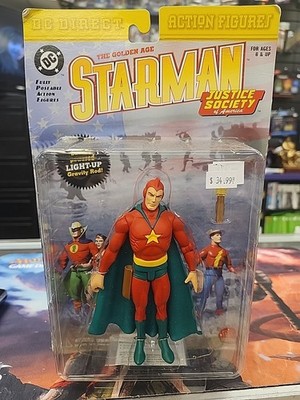 STARMAN Justice Society of America Golden Age Action Figure DC Direct 2000 NEW