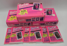 Vintage 1990s Barbie Trading Cards Factory Sealed Pack - 10 Packs