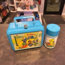 Vintage Sesame Street Lunchbox - Complete