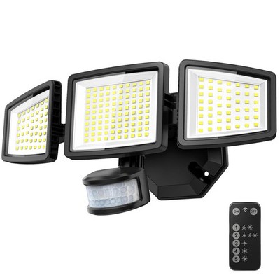 PURICH LED Security Lights Motion Sensor Light Outdoor, 1 Pack, Black 02